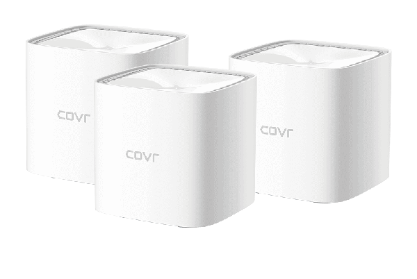 COVR-1103/BNA ///Covr Intelligent AC1200 Whole Home Wi-Fi Certified EasyMesh Router Kit ,Wave2 MU-MIMO , Smart Steering/Load balancing ,Gigabit LAN port, Gigabit WAN,(Pack of 3 units ),UK Plug