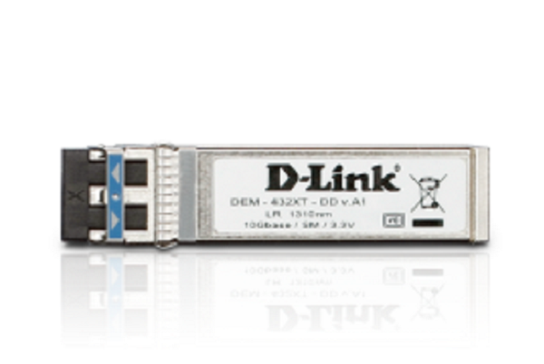 DEM-432XT-DD ///10GBASE-LR SFP+ Transceiver (with DDM),  10km 
