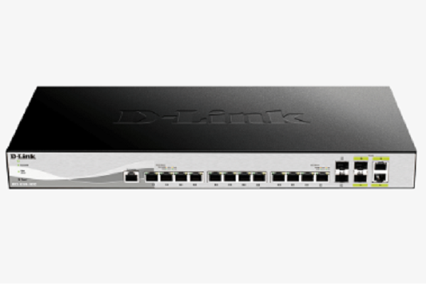 DXS-1210-16TC  ///10G Smart Switch with 12-port 10GBASE-T and 2-port 10G SFP+ and 2-port 10GBASE-T/SFP+ combo port