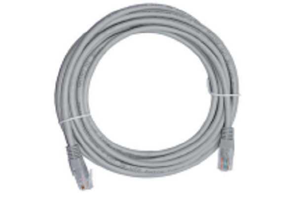 NCB-5EUGRYR1-5 ///Cat5e UTP 24 AWG PVC Round Patch Cord - 5m - Grey Colour