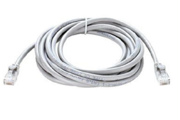 NCB-6ASGRYR1-2 ///Cat6A 10G Shielded 26 AWG PVC Round Patch Cord - 1m - Grey Colour