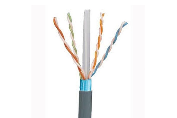 NCB-6AUGRYR-305 ///Cat6A 10G UUTP 23AWG PVC Solid Cable - 305m/Roll - Grey Colour