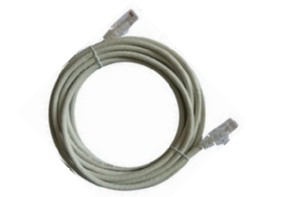 NCB-6AUGRYR1-1-LS///Cat6A 10G UTP 24 AWG LSZH Round Patch Cord - 1m - Grey Colour
