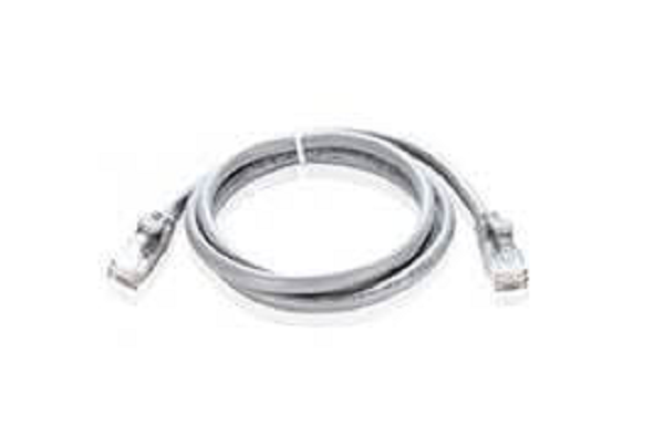 NCB-C6UGRYR1-025///Cat6 UTP 24 AWG PVC Round Patch Cords- 0.25m- Grey Colour