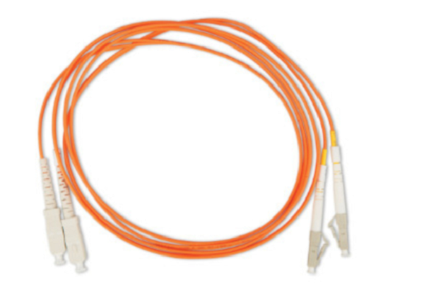 NCB-FM51D-LCSC-5///LC-SC Multimode (50/125um) OM3 10G Duplex Patch Cord, 5m