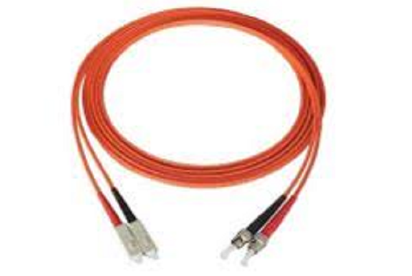 NCB-FM51D-STSC-1///ST-SC Multimode (50/125um) OM3 10G Duplex Patch Cord, 1m