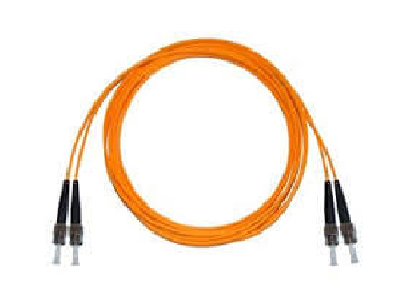 NCB-FM51D-STST-1///ST-ST Multimode (50/125um) OM3 10G Duplex Patch Cord, 1m