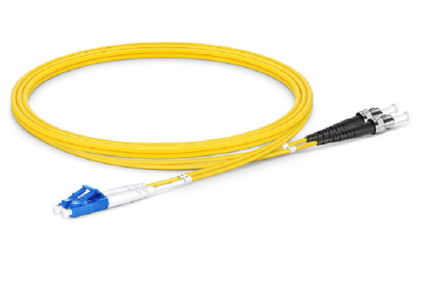 NCB-FS09D-LCST-3///LC-ST Single Mode Duplex Patch Cord, 3m