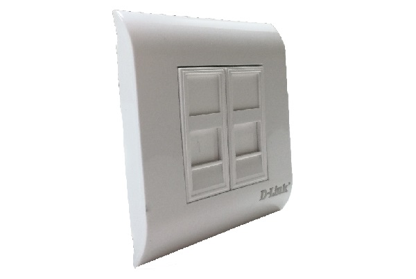 NFF-01WHI ///Flush Mounted Face Plate Frame-French Type- 80*80mm-Square