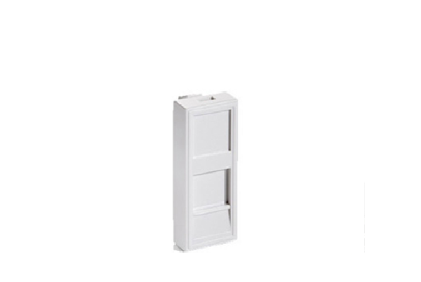 NMI-11WHI01B3 ///22.5x45mm,Modular insert for French Faceplate Frame