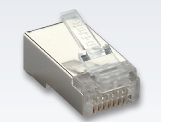 NPG-C61MET502-100 ///Cat6 Shielded FTP plug with Engraved D-Link Logo-(100pcs/bag)