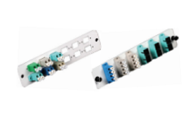 NPL-FXDSC-06///Unloaded Adapter Panel Accepts 6 Duplex SC Adapters