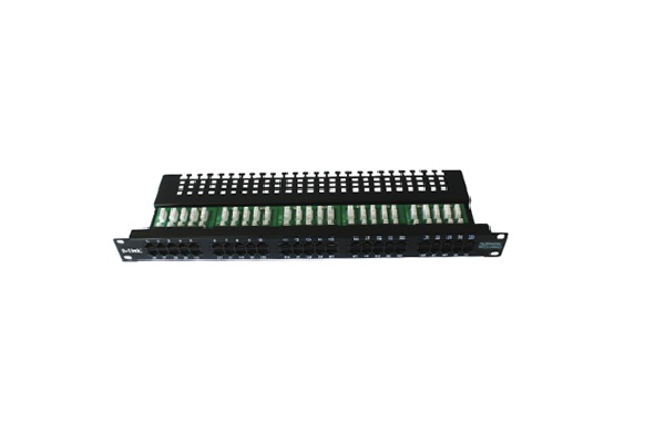 NPP-5V1BLK501///50 port voice patch panel