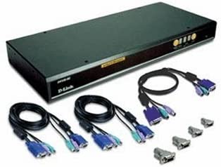 
DKVM-8E///8-Port Stackable KVM Switch