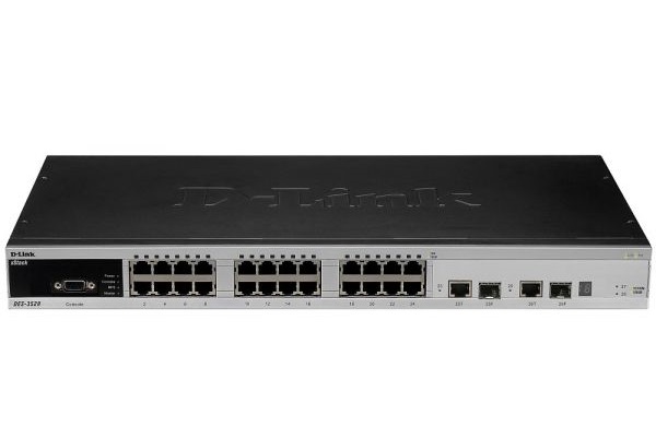 DES-3528///28-Port xStack L2+ Managed Stackable Fast Ethernet Switch