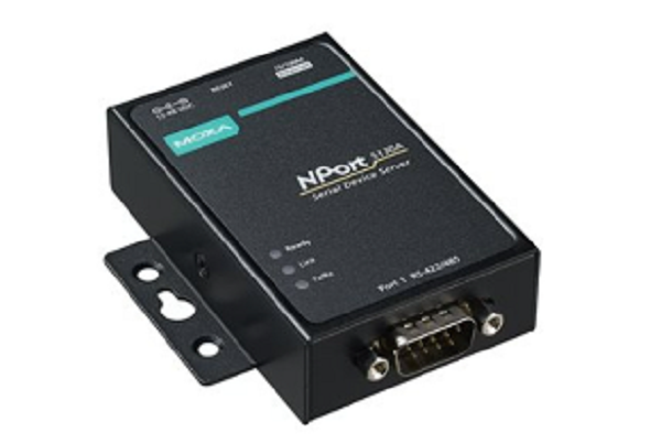 NPORT-513010/100M///1-port RS-232/422/485 serial device servers