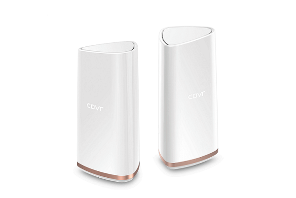 COVR-2202/MNA///Covr Intelligent AC2200 Tri Band Whole Home Mesh WiFi Kit ,Wave2 MU-MIMO , Smart Steering/Load balancing ,Router/AP/Repeater Mode(Auto-Detect)-McAfee Secure Home Platform 2.0,  (5 Years Free License), - McAfee Security MLS (McAfee Livesafe, 2 Years Free License),(Pack of 2 units ),UK/EU Plug