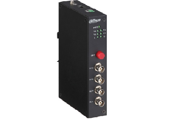 DH-PFO2410R///4-Channel HDCVI Optical Transceiver 