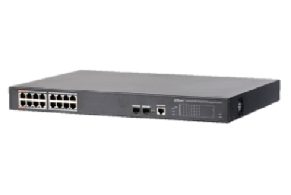 DH-PFS4218-16GT-190 ///16-Port PoE Gigabit Managed Switch