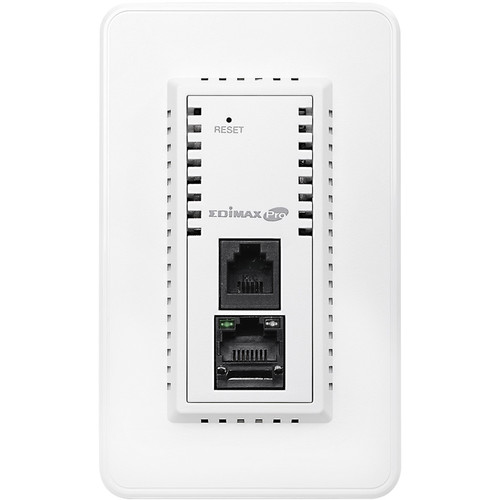 EDIAP1200///EDIMAX  EDIAP1200  AC1200 in-wall AP access point POE powered with RJ-11 EU faceplate