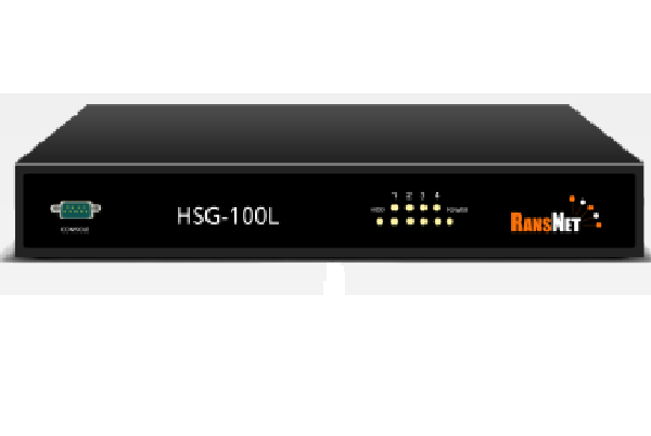 HSG-100L///RANSNET HSG-100L///hotspot gateway/captive portal/AAA Radius server 4GE ports up to 100 devices