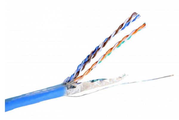 032759///Lan cable - category 6 - SF/UTP - 4 pairs - L. 500 m - PVC sleeve