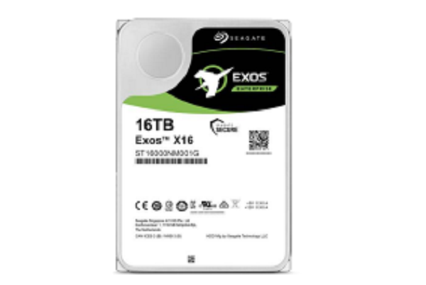 ST16000NM000J///Seagate EXOS 16TB, 7200 RPM, For Servers / Enterprise NAS