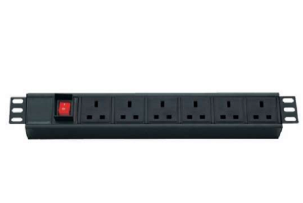 LN-PRZ-ONF-1U6P-SC///6WAY POWER STRIPE 1U ON/OFF SWITCH