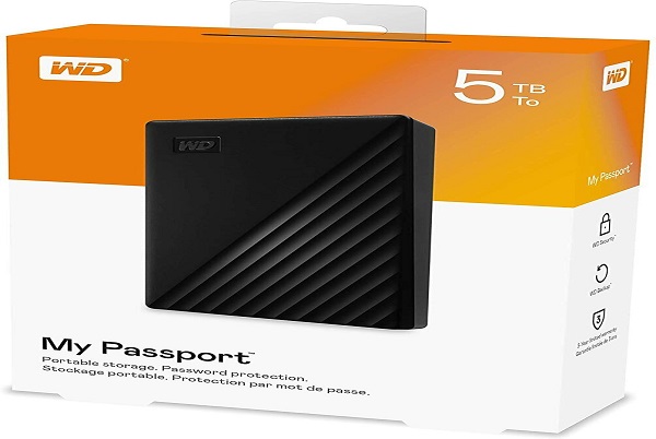 WDBPKJ0050BBK///My Passport 5TB external hard