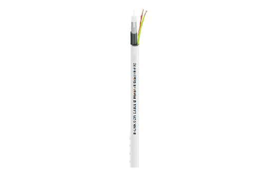 [DP1145] DCC-CAL-305 ///CCTV Coaxial Cable(1Coax+2 Power)with Bare Copper core & CCA Braiding-305 meter roll