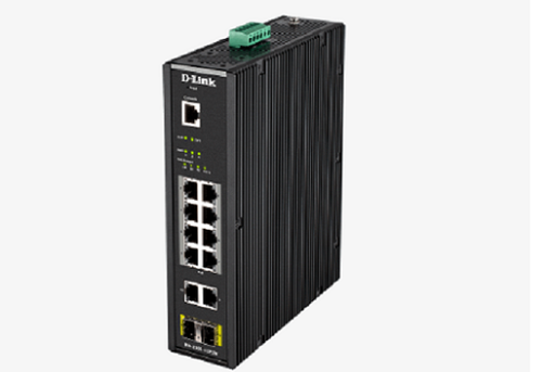 DIS-200G-12PSW/U ///8 x 10 10/100/1000Mbps PoE ports +  2 10/100/1000Mbps ports  with 2 SFP ports  L2 Managed Outdoor switch ,6kV surge protection,DIN rail/wall/rack mountable,IP30 housing (operating Temeperature -40 to 75degrees)  (802.3af/802.3at support) (PoE Power Budget :240W)(19" rackmount kit , DIN rail power supply , power adapter not included )