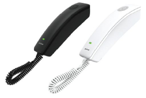 DPH-215SE/F1 ///Hotel Lobby IP phone, 1 * 10/100Mbps PoE support, VLAN support, 1 SIP account, black color  (without power adaptor)