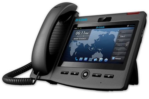 [DA1340] DPH-860S/F3 ///Video SIP Business PoE IP Phone with 7” Multi Touch Screen, Quad core processor, 2 GbE ports, Embedded 1080P camera, Micro SD card max 128GB, USB & HDMI port, Android 9.0