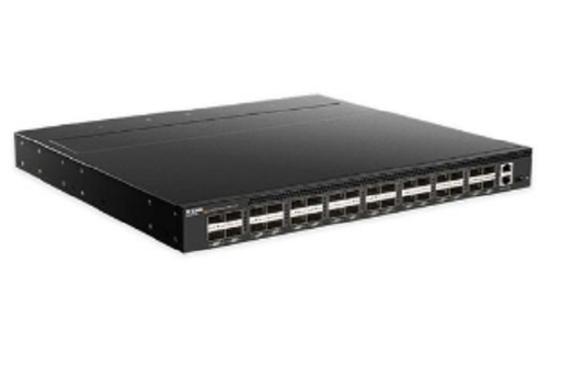 DQS-5000-32Q28/AF ///L3 Managed Data center switch with 32-port 100G QSFP28 interfaces, 2 front-to-back AC PSUs & 4 front-to-back fan modules included