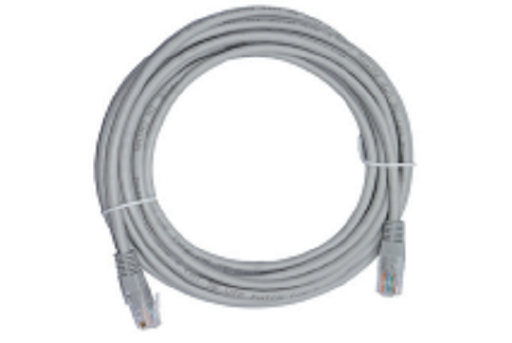NCB-5EUGRYR1-5 ///Cat5e UTP 24 AWG PVC Round Patch Cord - 5m - Grey Colour