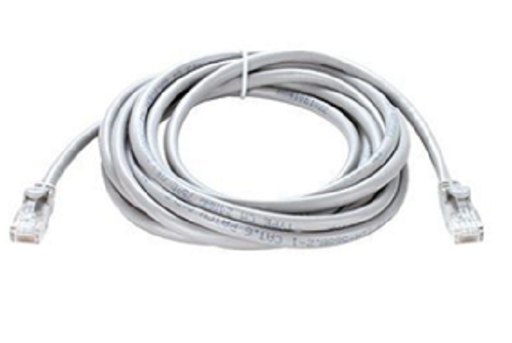 NCB-6ASGRYR1-2 ///Cat6A 10G Shielded 26 AWG PVC Round Patch Cord - 1m - Grey Colour