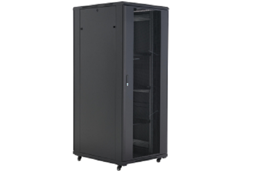 NFR-32U-8010-BL-GL///32U(800*1000mm)floor mount rack with glass door