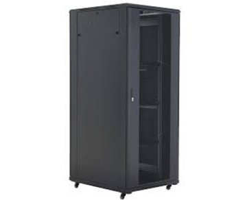 NFR-42U-6060-BL-GL///42U(600*600mm)floor mount rack with glass door