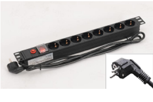 NPD-08/E///8 way EU Type PDU