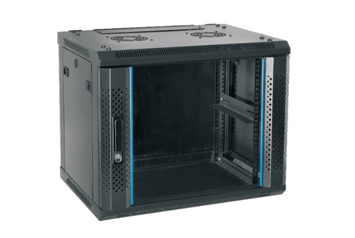 [DCA0007] NWR-4U-6045-BL-GL///4U(600*450mm) wall mount rack with glass door