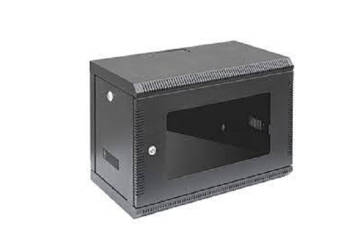 [DCA0008] NWR-6U-6060-BL-GL///6U(600*600mm) wall mount rack with glass door