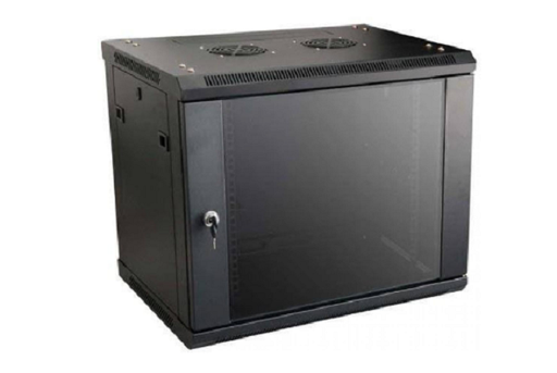[DCA0009] NWR-9U-6060-BL-GL///9U(600*600mm) wall mount rack with glass door