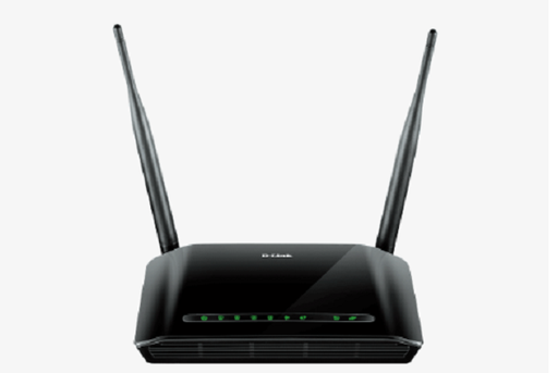 [DA1030] DSL-2740U/EE///ADSL2/2+ 11n 300Mbps router with 4x10/100mbps LAN ports, 5dBi dual external antenna, 1 Combo WAN port, EU power plug (Black casing inc DSL-30CF splitter ＆ 2 RJ11)