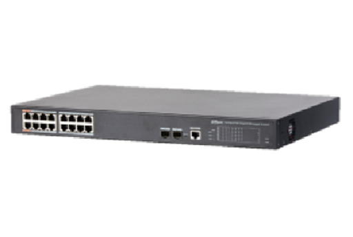 [DAH0225] DH-PFS4218-16GT-190 ///16-Port PoE Gigabit Managed Switch