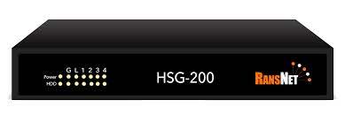 [ED-0014] HSG-200///RANSNET HSG-200 /// hotspot gateway/captive portal/AAA radius server 4GE port up to 200 devices