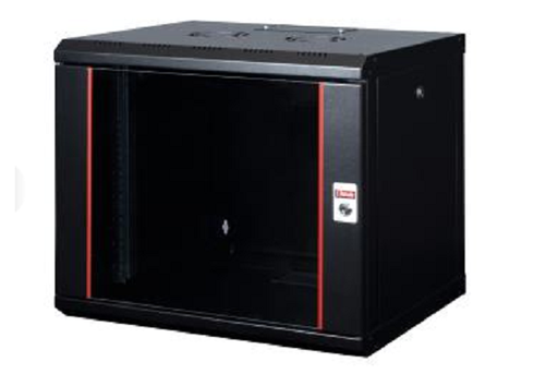 [LAN1032] LN-PR09U6045-BL-111-F///PROline Wall Mounting Cabinets 9U  600x450