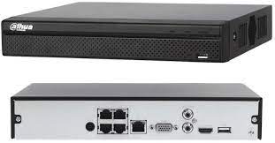DHI-NVR4104HS-P-4KS2/L///4 Channel Compact 1U 1HDD 4PoE Network Video Recorder